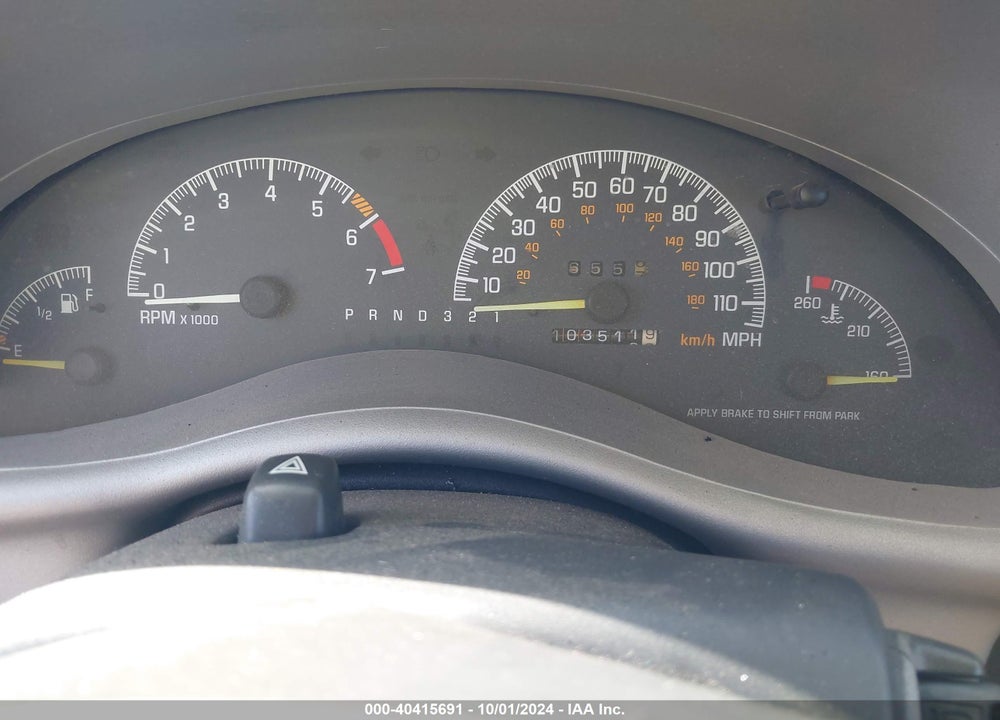 2000 PONTIAC GRAND PRIX GTP VIN: 1G2WR1217YF226738