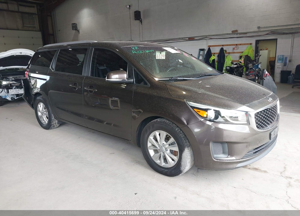 2016 KIA SEDONA LX VIN: KNDMB5C19G6158941