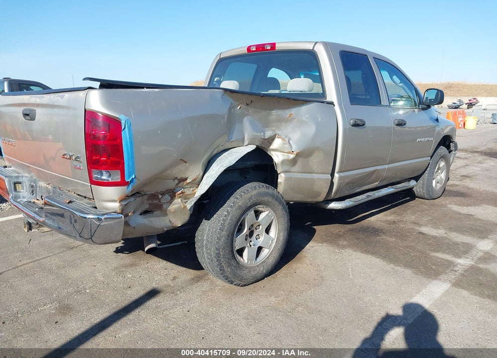 2004 DODGE RAM 1500 SLT/LARAMIE VIN: 1D7HU18D34J202003