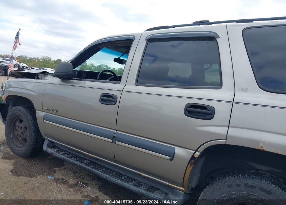 2002 CHEVROLET TAHOE LS VIN: 1GNEK13Z82J329159