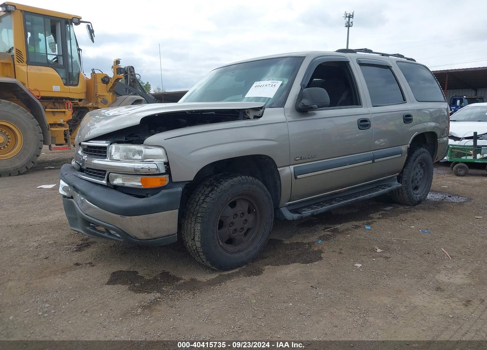 2002 CHEVROLET TAHOE LS VIN: 1GNEK13Z82J329159