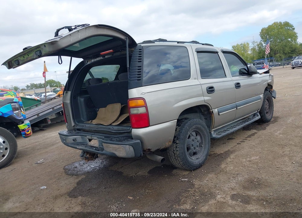 2002 CHEVROLET TAHOE LS VIN: 1GNEK13Z82J329159