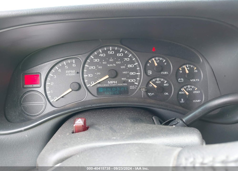 2002 CHEVROLET TAHOE LS VIN: 1GNEK13Z82J329159