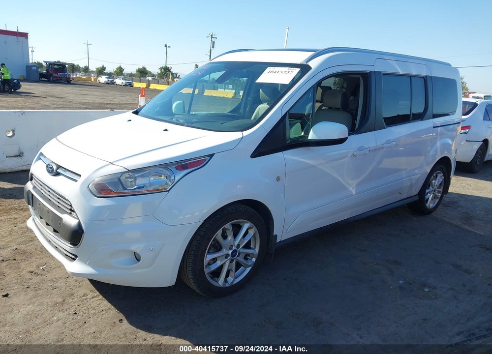 2015 FORD TRANSIT CONNECT TITANIUM VIN: NM0GE9G79F1193756
