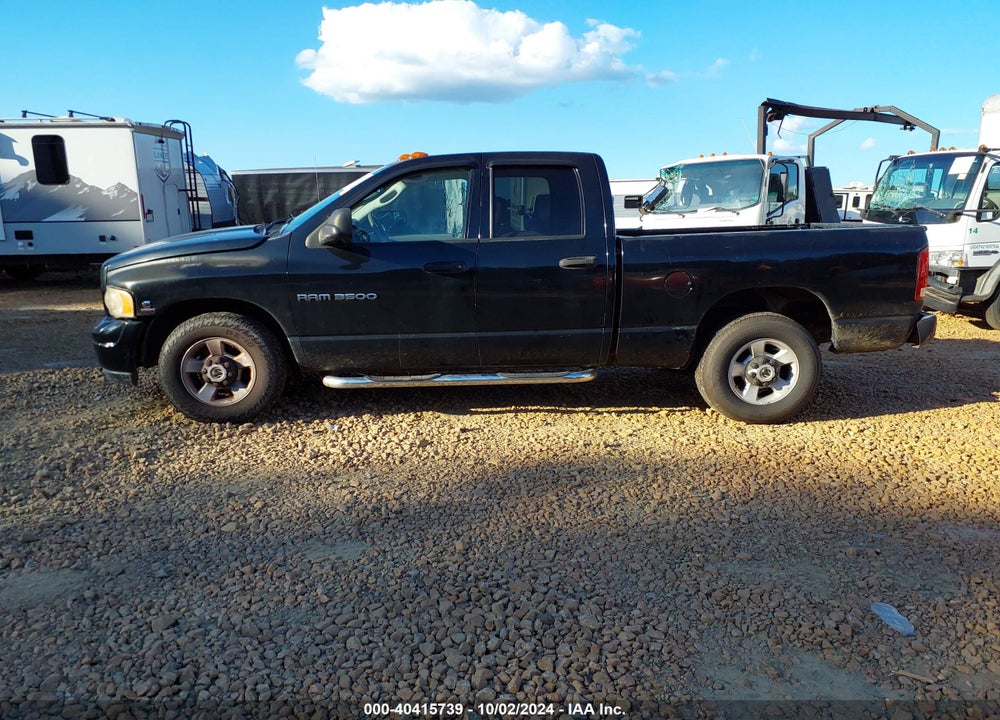 2003 DODGE RAM 3500 SLT/LARAMIE/ST VIN: 3D7LA38C33G829001