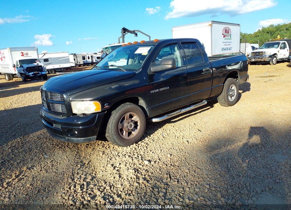 2003 DODGE RAM 3500 SLT/LARAMIE/ST VIN: 3D7LA38C33G829001