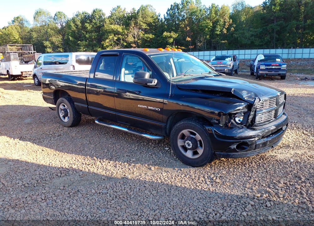 2003 DODGE RAM 3500 SLT/LARAMIE/ST VIN: 3D7LA38C33G829001