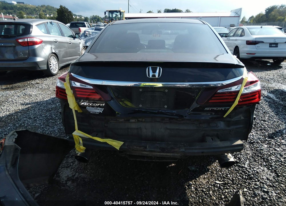 2017 HONDA ACCORD SPORT VIN: 1HGCR2F50HA170383