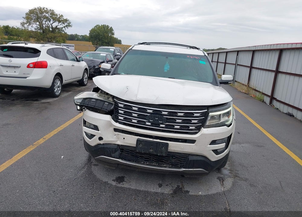 2017 FORD EXPLORER LIMITED VIN: 1FM5K8F82HGA93582