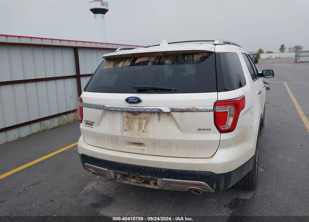 2017 FORD EXPLORER LIMITED VIN: 1FM5K8F82HGA93582