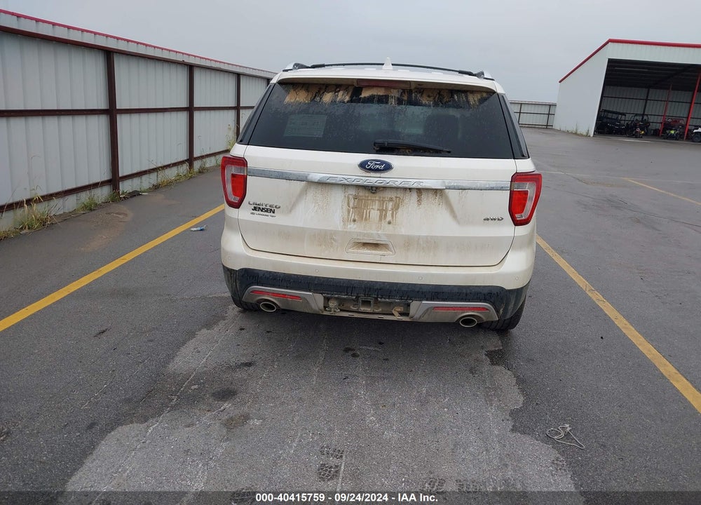 2017 FORD EXPLORER LIMITED VIN: 1FM5K8F82HGA93582