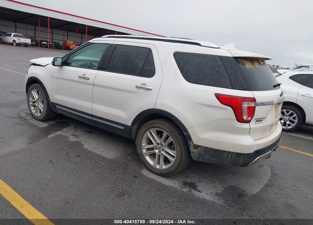 2017 FORD EXPLORER LIMITED VIN: 1FM5K8F82HGA93582