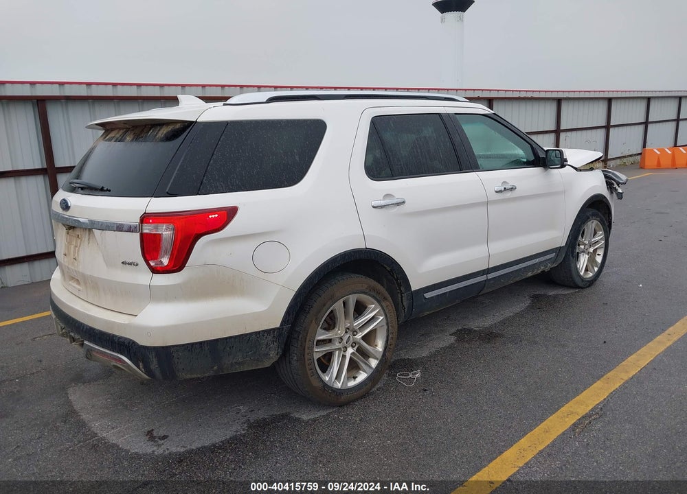 2017 FORD EXPLORER LIMITED VIN: 1FM5K8F82HGA93582