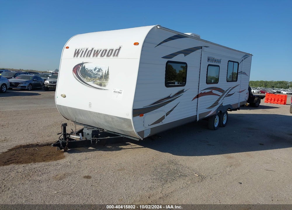 2013 FOREST RIVER WILDWOOD VIN: 4X4TWDB22DA249153