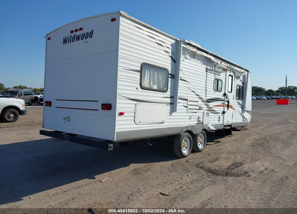 2013 FOREST RIVER WILDWOOD VIN: 4X4TWDB22DA249153