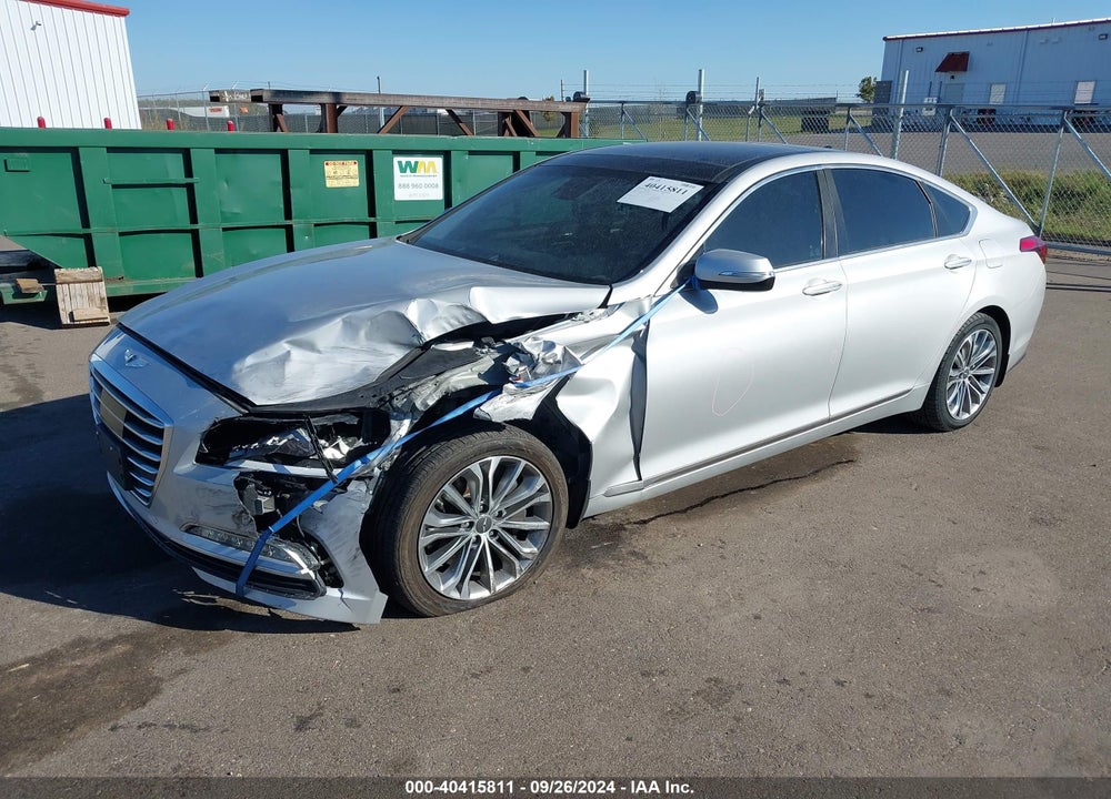 2017 GENESIS G80 3.8 VIN: KMHGN4JE4HU193979
