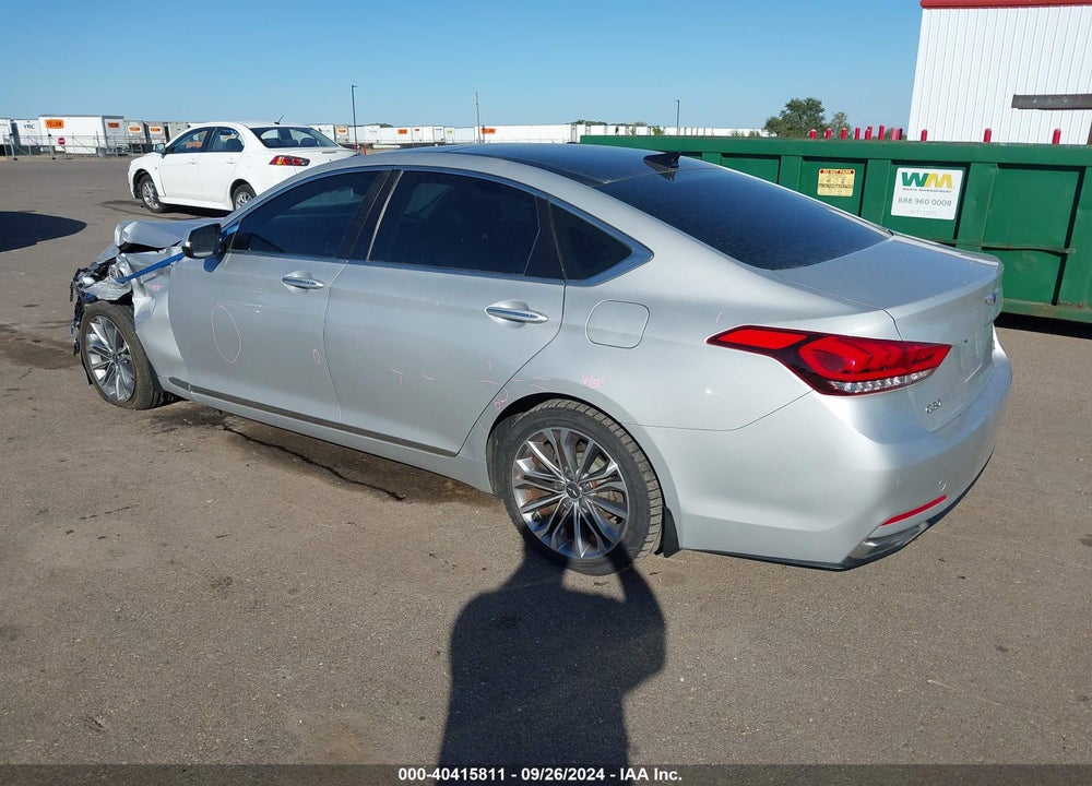 2017 GENESIS G80 3.8 VIN: KMHGN4JE4HU193979