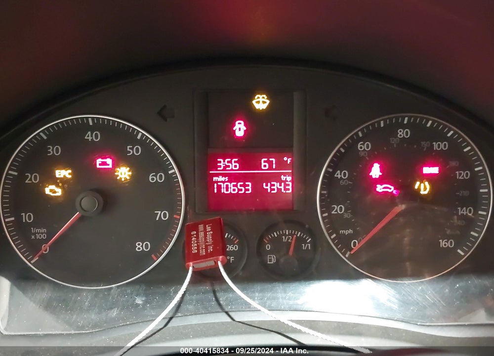 2008 VOLKSWAGEN JETTA VIN: 3VWJM71K68M196694