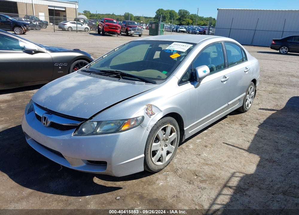 2009 HONDA CIVIC LX VIN: 2HGFA165X9H355509