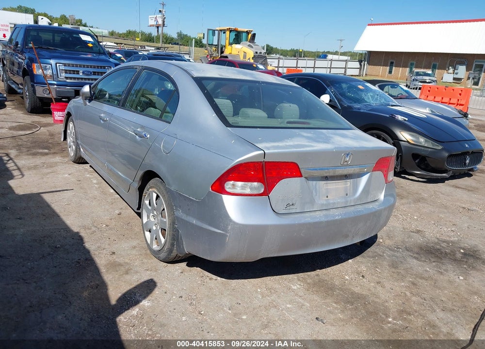 2009 HONDA CIVIC LX VIN: 2HGFA165X9H355509