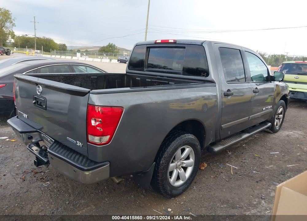 2014 NISSAN TITAN SV VIN: 1N6BA0ED1EN518465