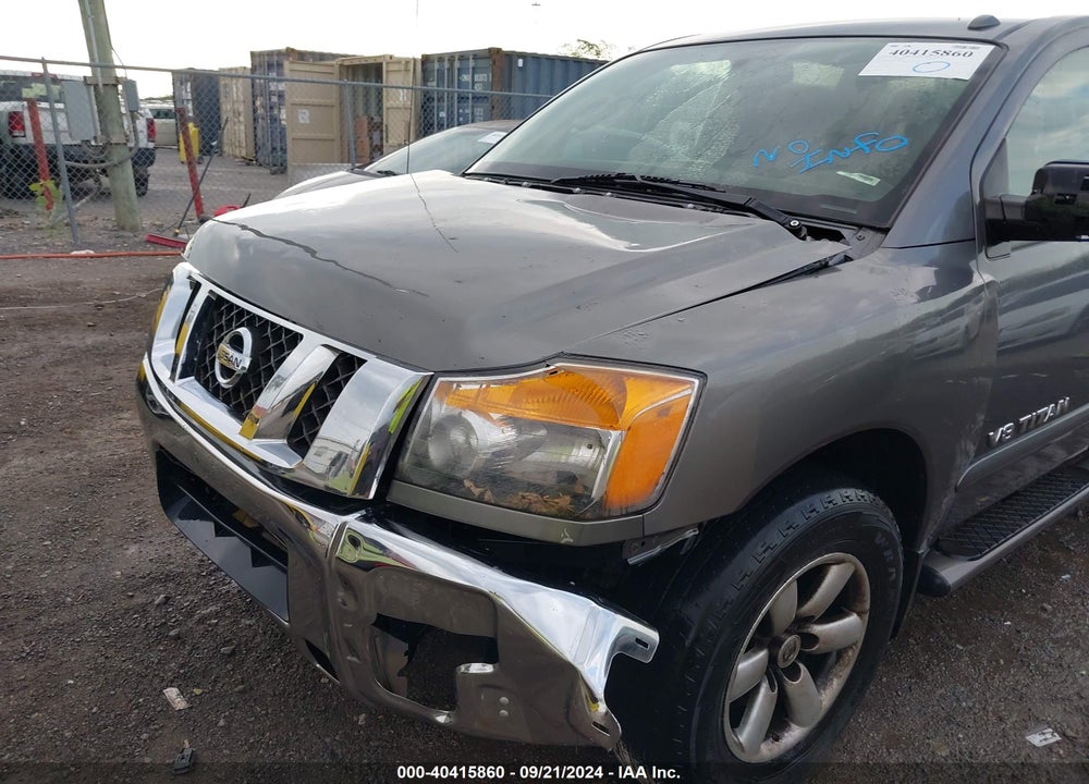 2014 NISSAN TITAN SV VIN: 1N6BA0ED1EN518465