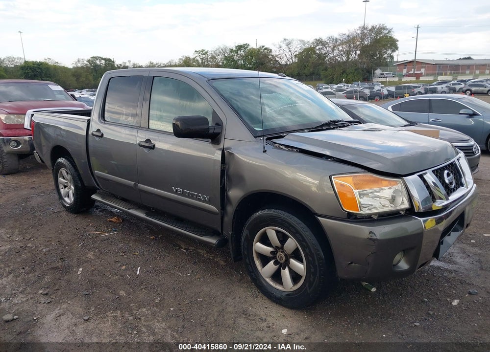 2014 NISSAN TITAN SV VIN: 1N6BA0ED1EN518465
