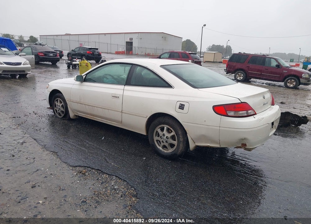 2000 TOYOTA CAMRY SOLARA SE VIN: 2T1CG22P0YC404058