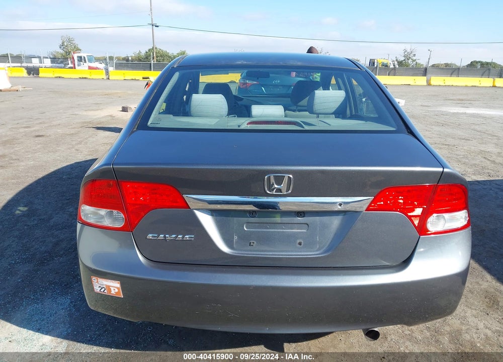 2009 HONDA CIVIC VP VIN: 2HGFA16369H337149