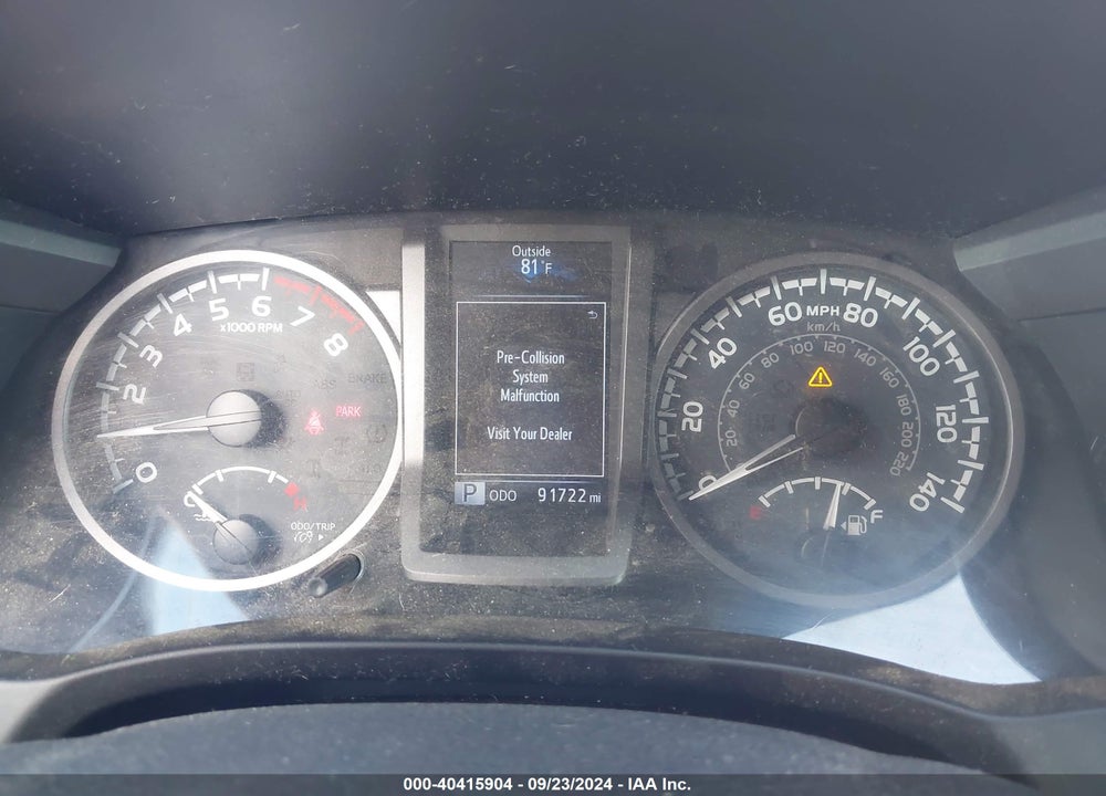 2019 TOYOTA TACOMA TRD OFF ROAD VIN: 5TFCZ5AN2KX188752
