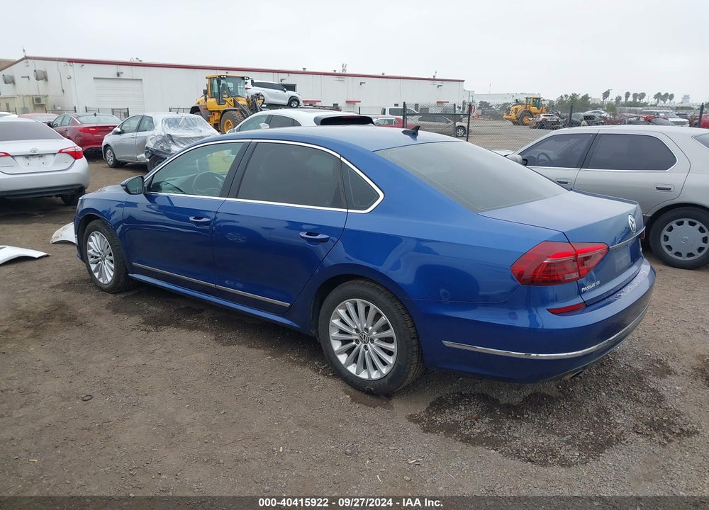 2017 VOLKSWAGEN PASSAT 1.8T SE VIN: 1VWBT7A39HC079628