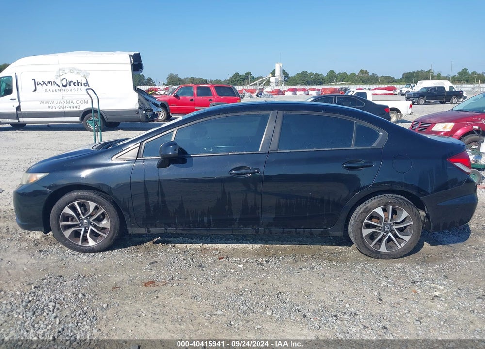 2013 HONDA CIVIC EX-L VIN: 19XFB2F95DE036611