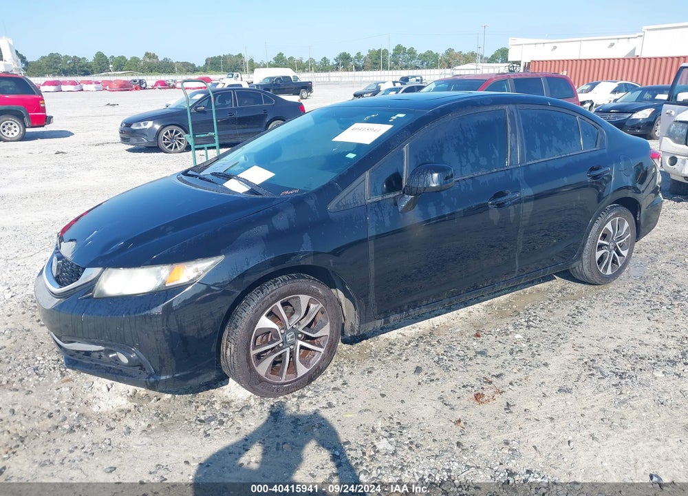 2013 HONDA CIVIC EX-L VIN: 19XFB2F95DE036611