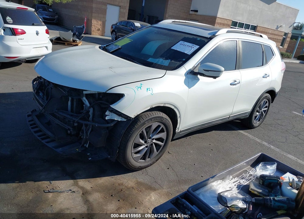 2016 NISSAN ROGUE S/SL/SV VIN: 5N1AT2MT4GC764076