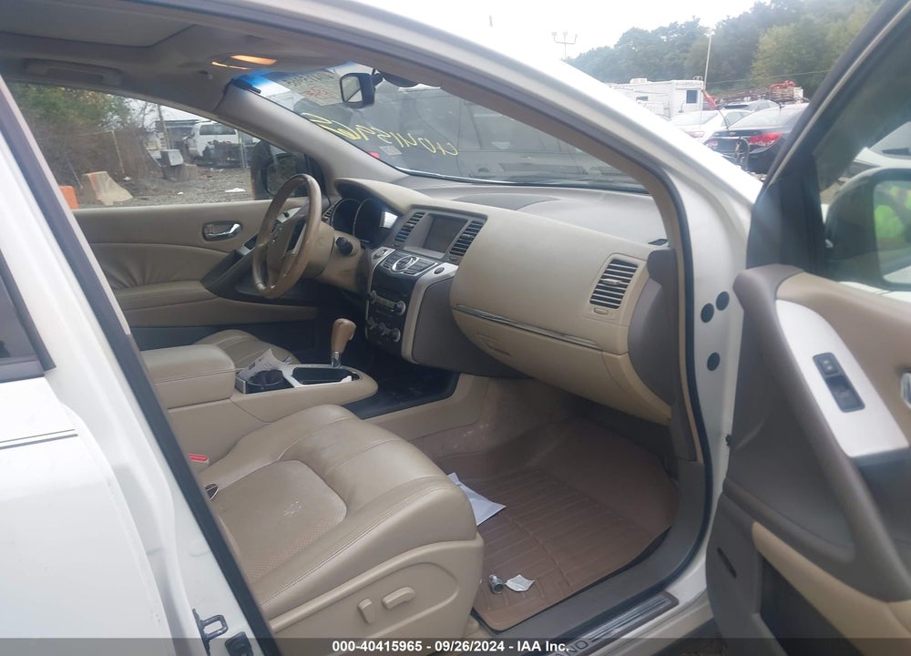2010 NISSAN MURANO SL VIN: JN8AZ1MW3AW121462