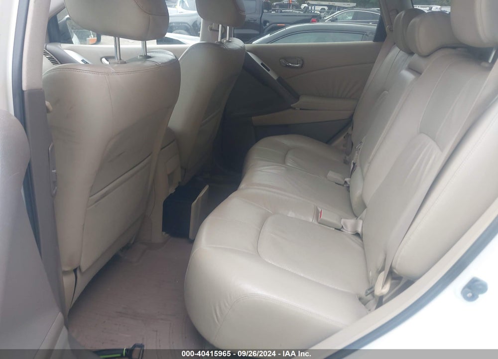 2010 NISSAN MURANO SL VIN: JN8AZ1MW3AW121462