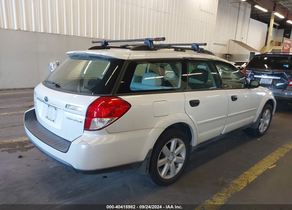 2008 SUBARU OUTBACK 2.5I/2.5I L.L. BEAN EDITION VIN: 4S4BP61C587343062