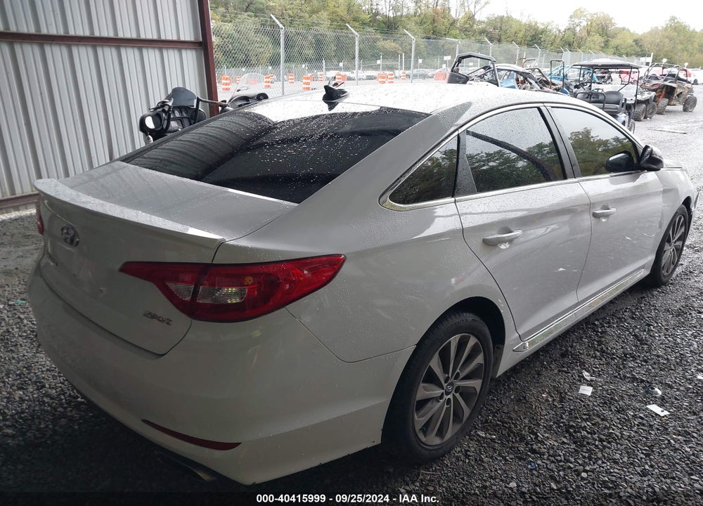 2016 HYUNDAI SONATA SPORT VIN: 5NPE34AF8GH277063