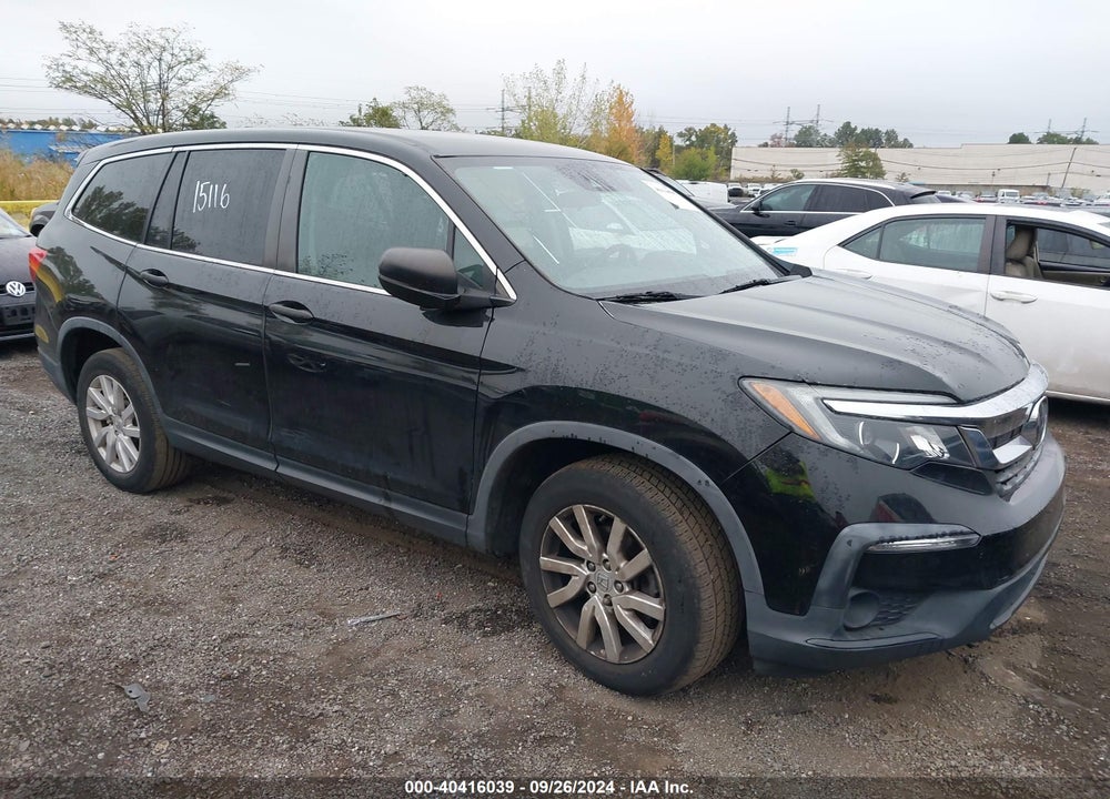 2019 HONDA PILOT LX VIN: 5FNYF6H16KB013616