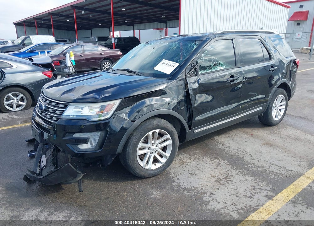 2017 FORD EXPLORER XLT VIN: 1FM5K7DH6HGC60913