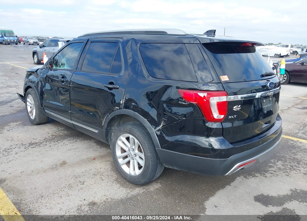 2017 FORD EXPLORER XLT VIN: 1FM5K7DH6HGC60913
