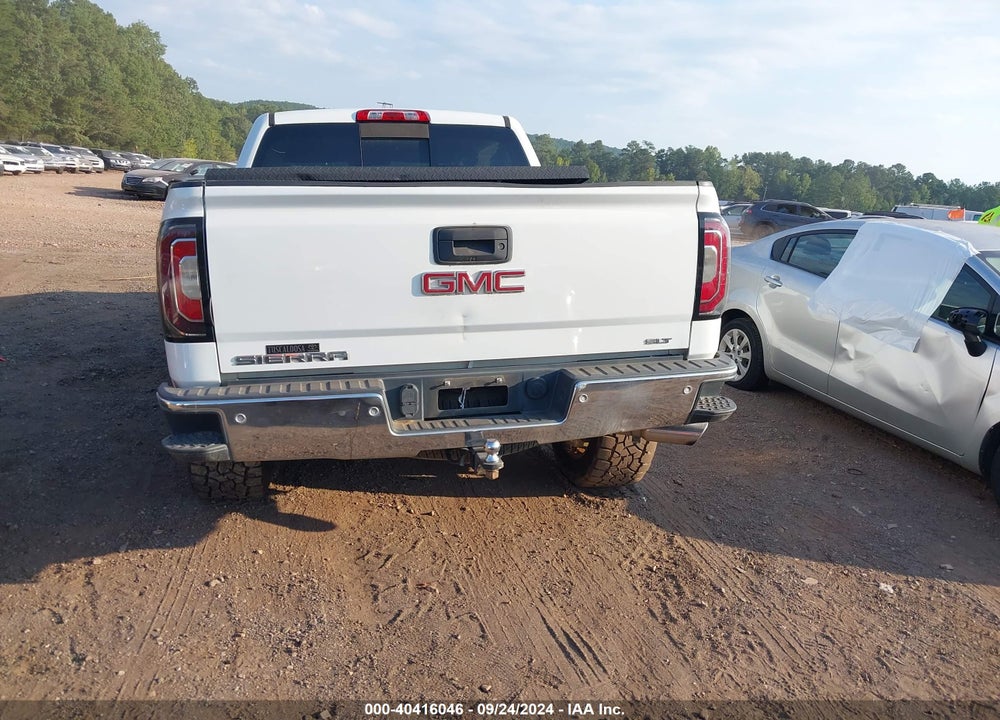 2016 GMC SIERRA 1500 SLT VIN: 3GTU2NEC7GG217563
