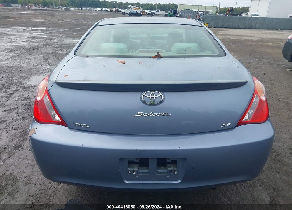 2004 TOYOTA CAMRY SOLARA SE VIN: 4T1CE38P74U849716