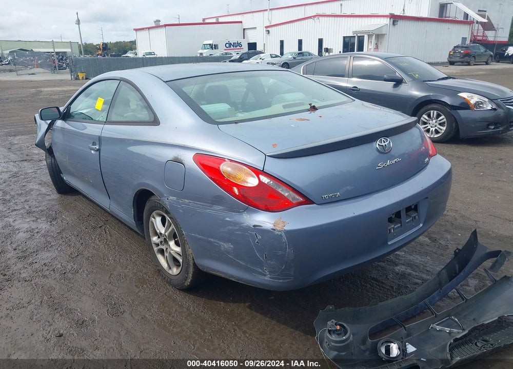 2004 TOYOTA CAMRY SOLARA SE VIN: 4T1CE38P74U849716