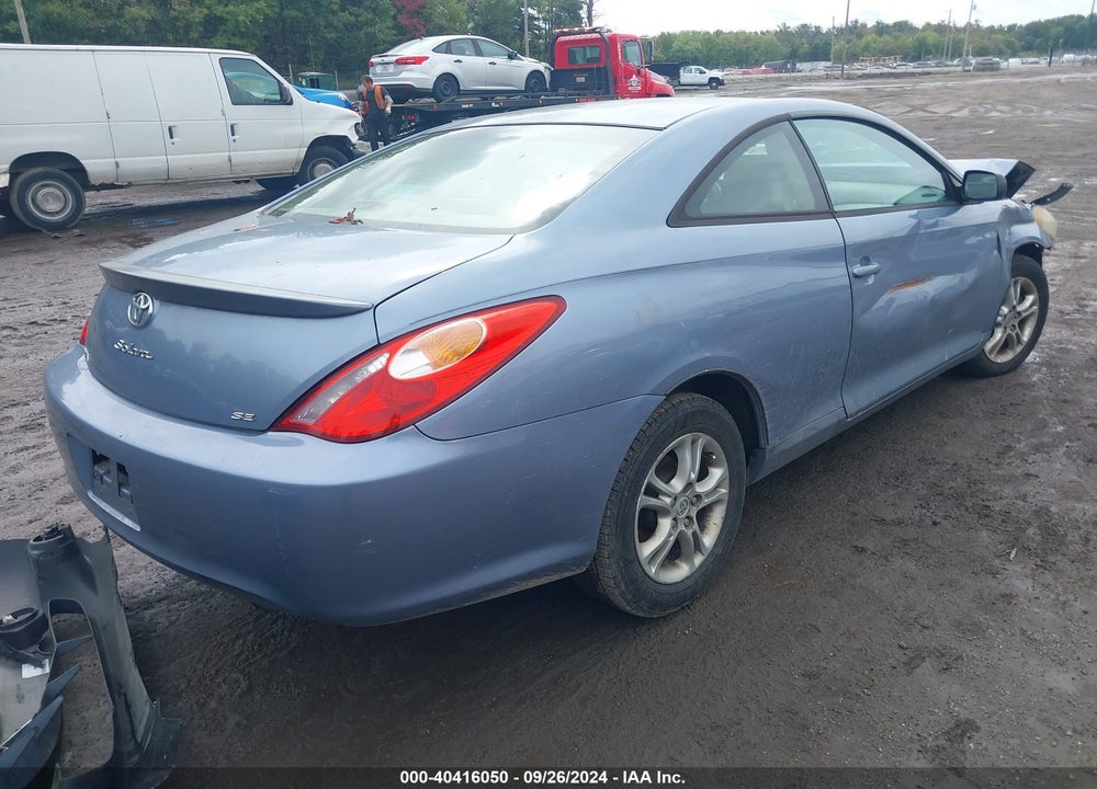 2004 TOYOTA CAMRY SOLARA SE VIN: 4T1CE38P74U849716