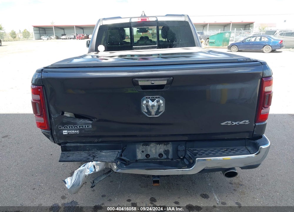 2019 RAM 1500 LAIE QUAD CAB 4X4 6'4 BOX VIN: 1C6SRFDT6KN806444