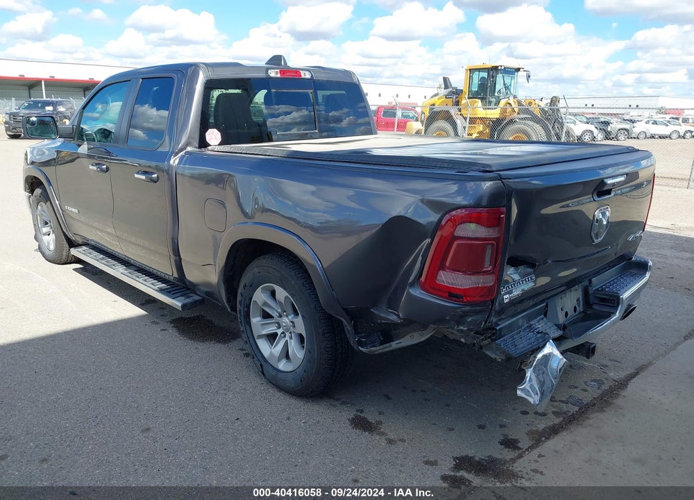 2019 RAM 1500 LAIE QUAD CAB 4X4 6'4 BOX VIN: 1C6SRFDT6KN806444