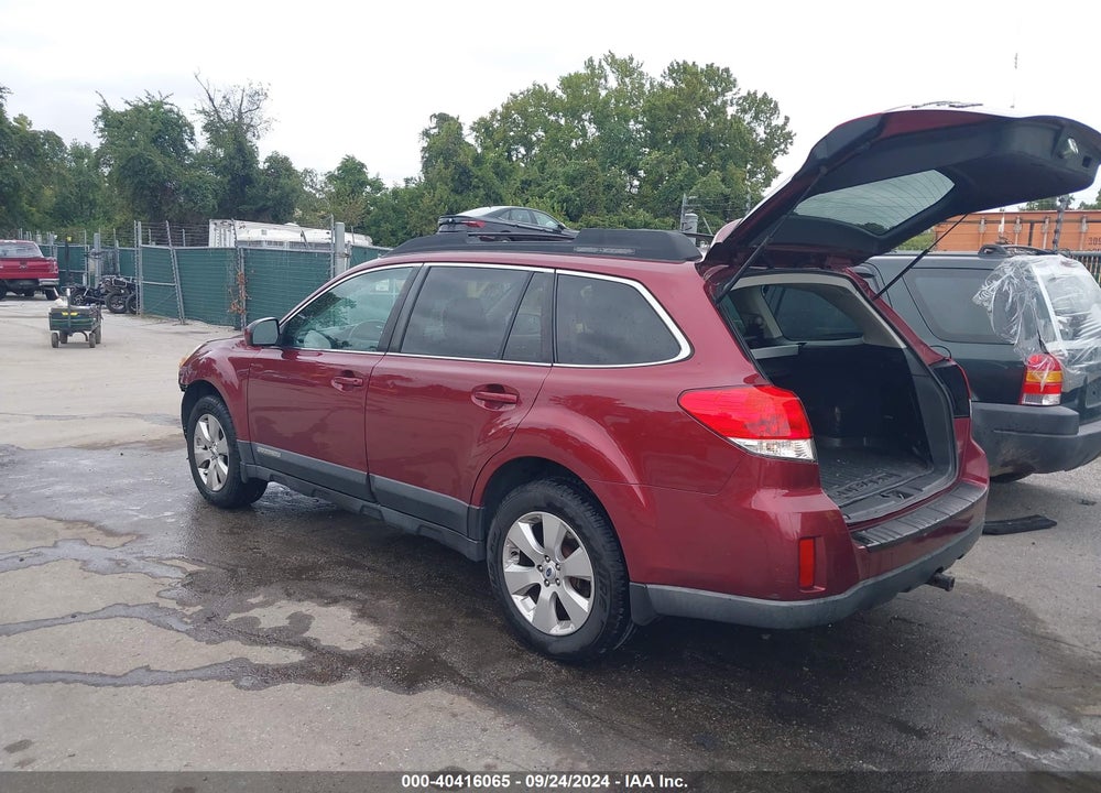 2012 SUBARU OUTBACK 2.5I LIMITED VIN: 4S4BRBLC3C3216875
