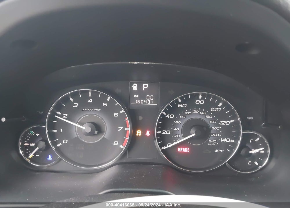 2012 SUBARU OUTBACK 2.5I LIMITED VIN: 4S4BRBLC3C3216875
