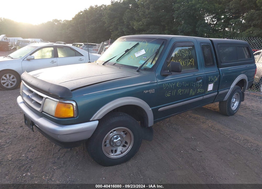 1995 FORD RANGER SUPER CAB VIN: 1FTCR15U9STA47128